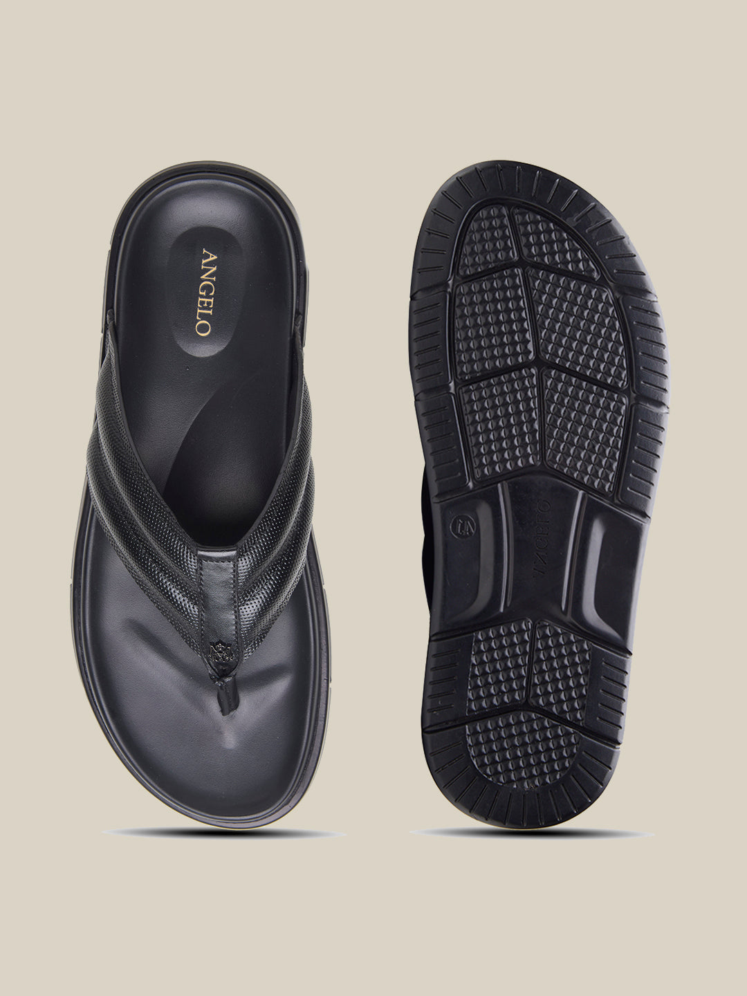 Viviano Leather Sandals Black