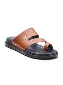 Vlad Leather Sandals Tan