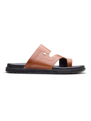 Vlad Leather Sandals Tan