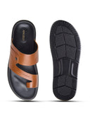 Vlad Leather Sandals Tan