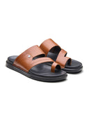 Vlad Leather Sandals Tan