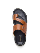 Vlad Leather Sandals Tan