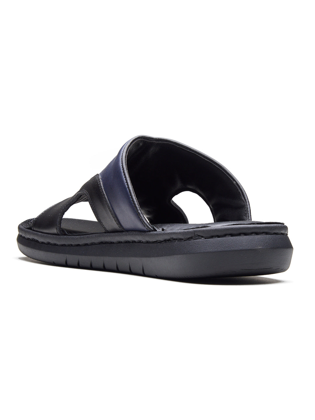 Voltur Leather Sandals Navy-Black