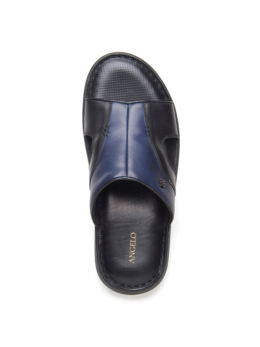 Voltur Leather Sandals Navy-Black
