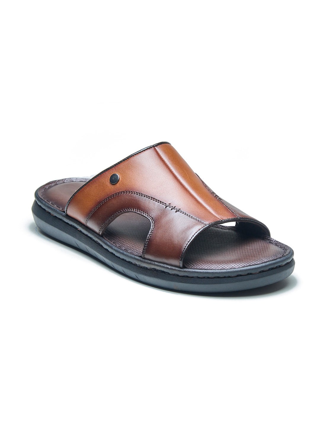 Voltur Leather Sandals Tan-Brown