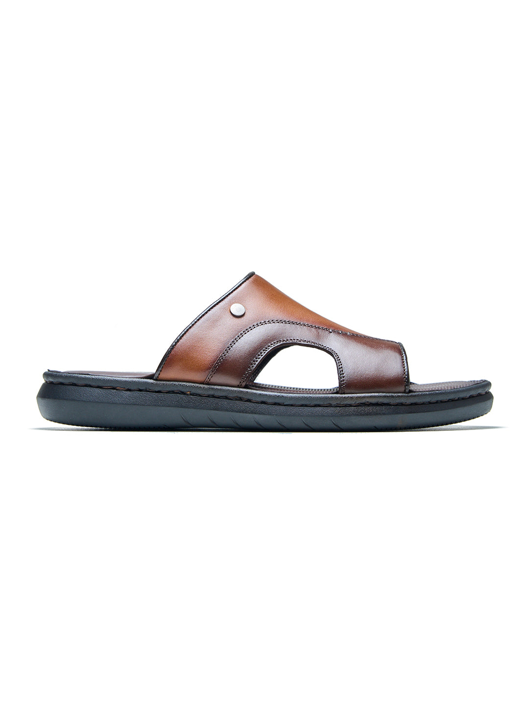 Voltur Leather Sandals Tan-Brown