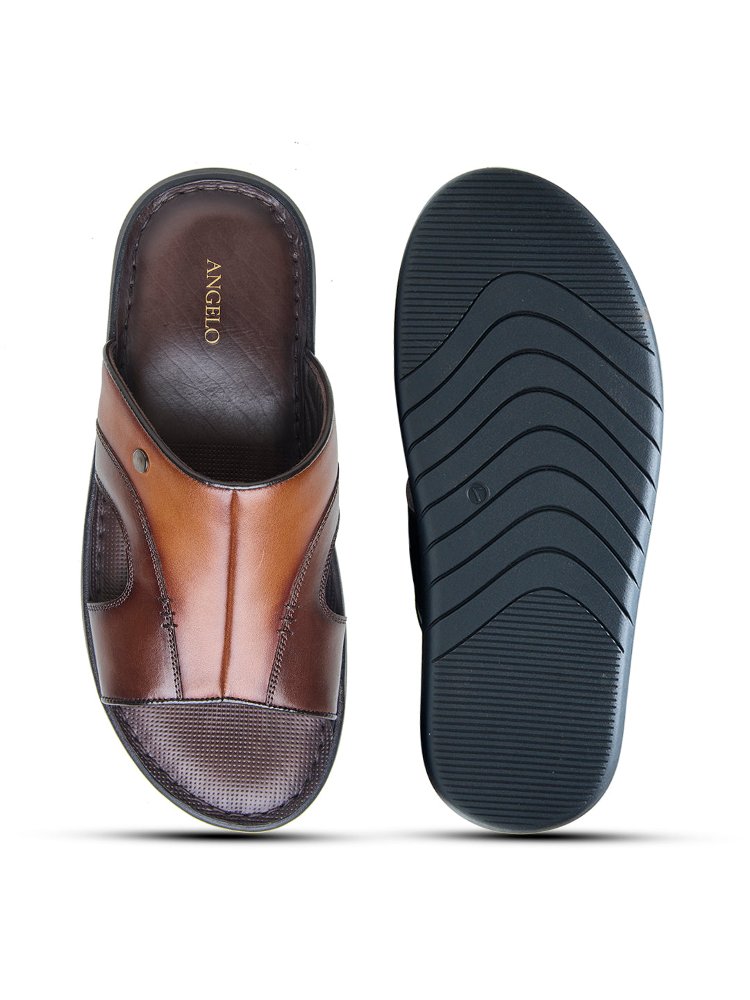 Voltur Leather Sandals Tan-Brown