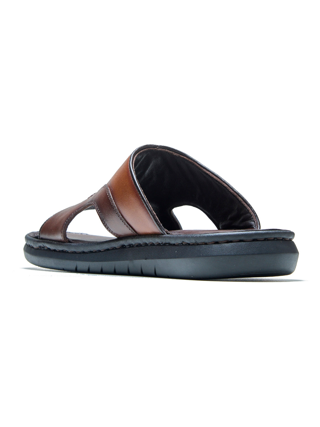 Voltur Leather Sandals Tan-Brown