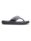 Vulcano Leather Sandals Black