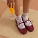 Amour Mary Janes Wine