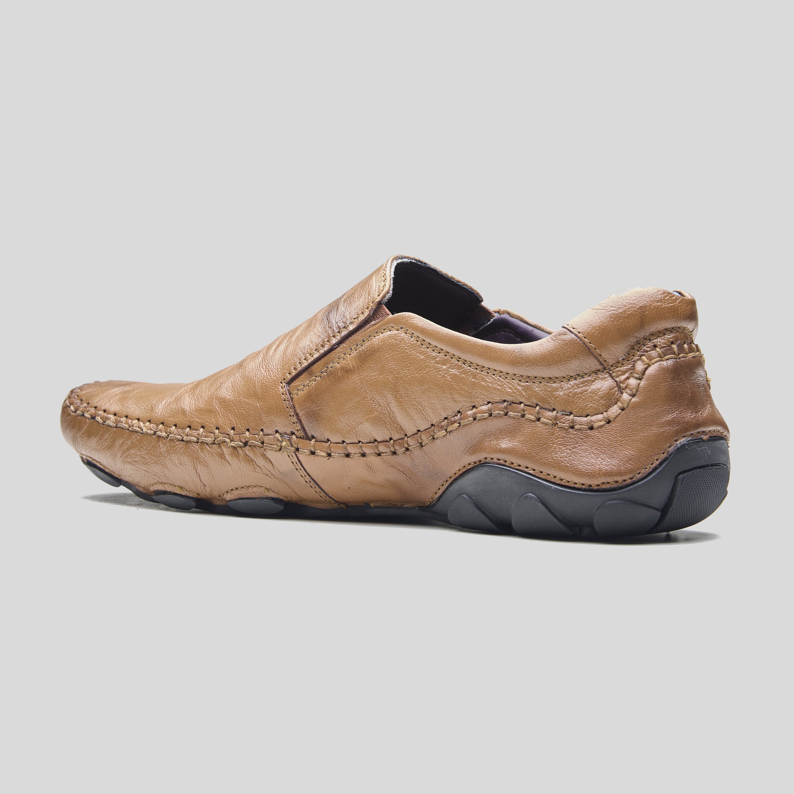 Alessio Leather Formals Tan