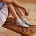 Michael Angelo's Grisete Mary Janes For Women (Silver)