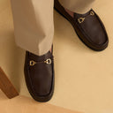 Ettore Leather Formals Shoes Brown