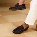 Karlo Leather Formals Shoes Brown